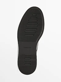 Bottes en nappa bord mocassin