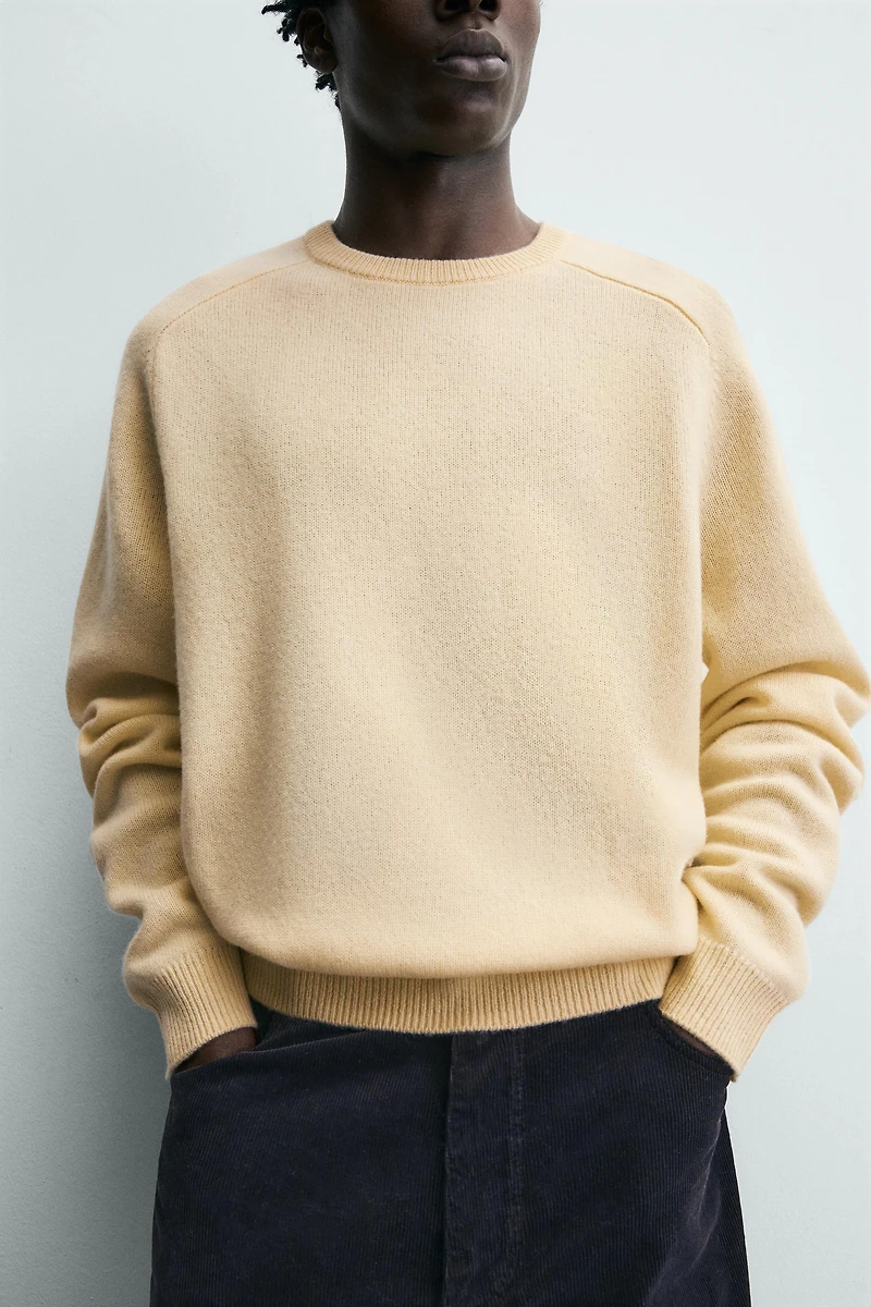 REGULAR FIT WOOL BLEND JUMPER