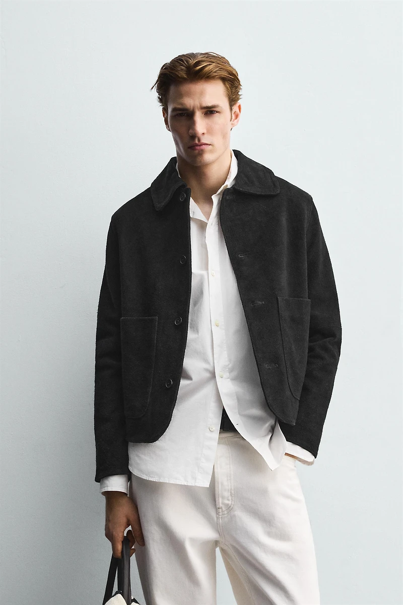 SUEDE LEATHER JACKET