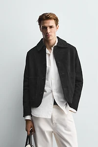 SUEDE LEATHER JACKET