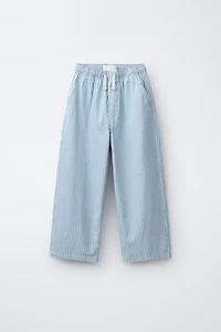 STRIPED BALLOON PANTS