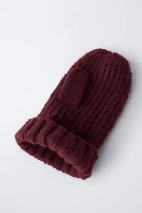 PLAIN KNIT MITTENS