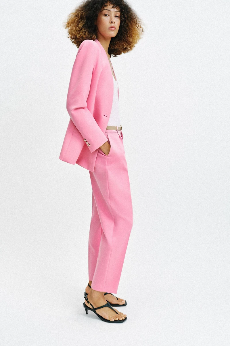 PANTALON 7/8 AVEC CEINTURE