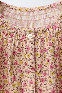 FLORAL PRINT BLOUSE