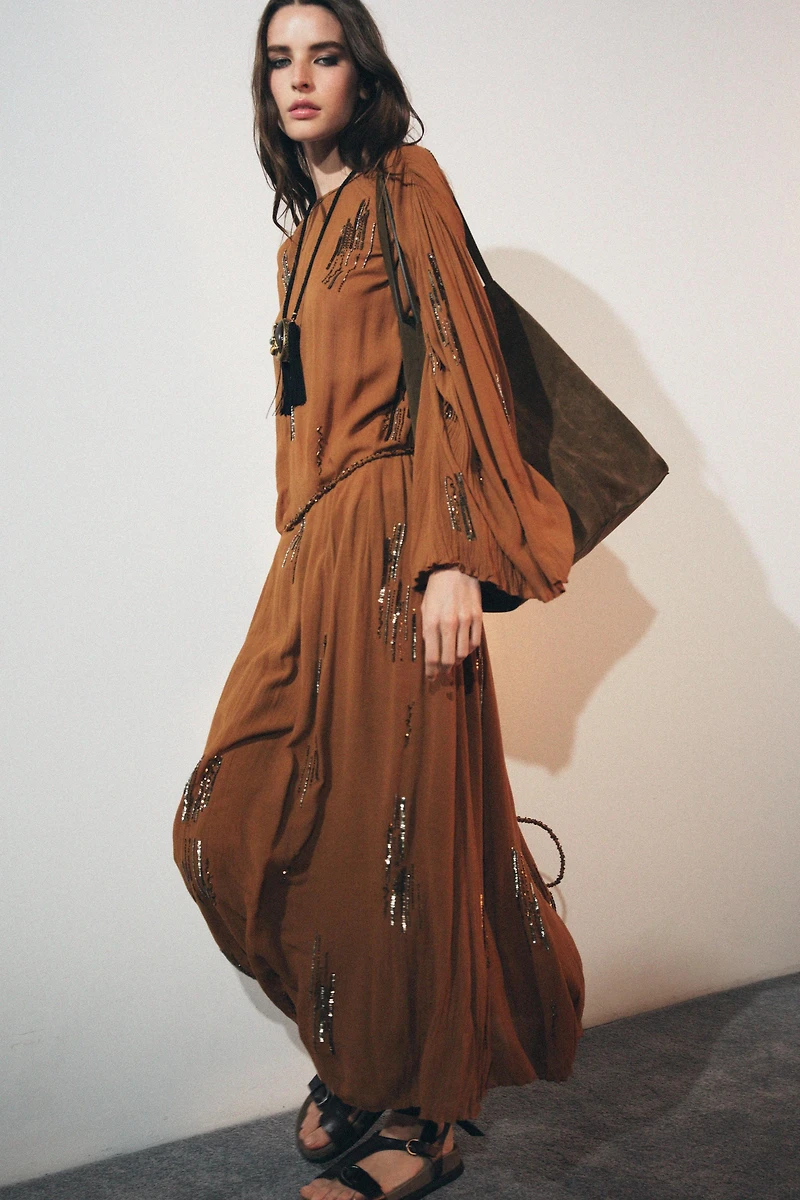 ZW COLLECTION BEADED DRESS