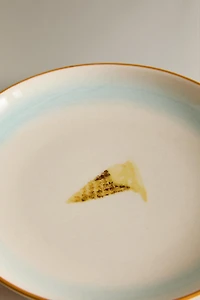 ASSIETTE À DESSERT GRÈS GLACE