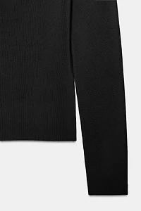 TOP EN MAILLE OFF SHOULDER
