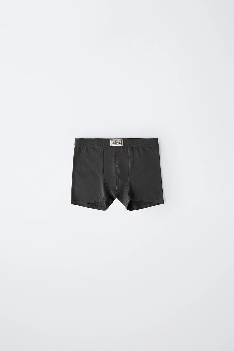 AGES 6-14/ FIVE-PACK OF BOXERS WITH LABEL