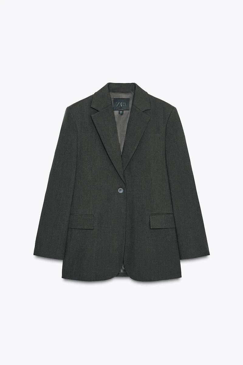 VESTE OVERSIZE AVEC LAINE ZW COLLECTION