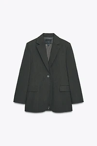 VESTE OVERSIZE AVEC LAINE ZW COLLECTION