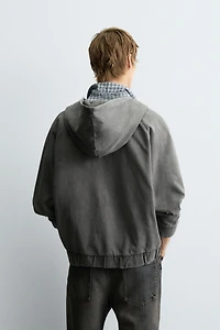 SWEAT À CAPUCHE BOXY FIT