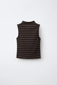 COTTON MODAL SLEEVELESS TOP
