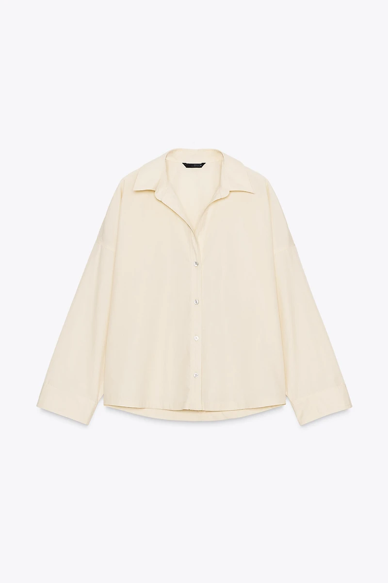 CHEMISE EN POPELINE
