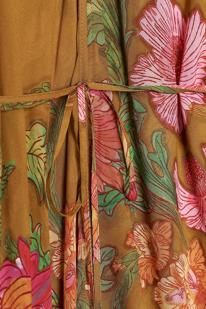 ZW COLLECTION FLORAL OVERSIZE DRESS