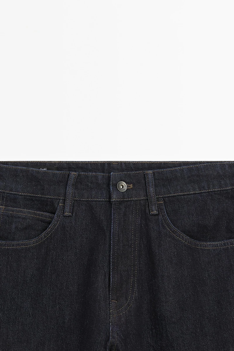 Jean tapered désencollé