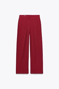 PANTALON DROIT TAILLE HAUTE