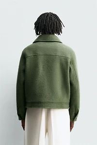 WOOL POCKET JACKET