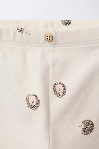 WARM HEDGEHOG LEGGINGS