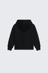 50TH ANNIVERSARY EMBROIDERED TEXT HOODIE