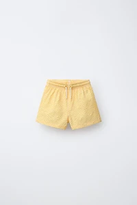 2-6 YEARS/ GINGHAM SWIM SHORTS