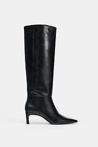 WIDE HEEL BOOTS