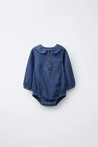 DENIM BODYSUIT