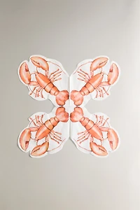 SET OF LOBSTER PAPER NAPKINS (SET OF 20)