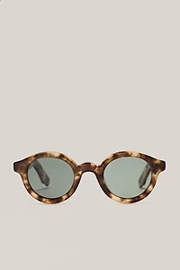 Round tortoiseshell-effect sunglasses - LIMITED EDITION