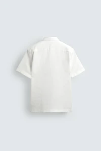 CHEMISE REGULAR FIT LIN - COTON
