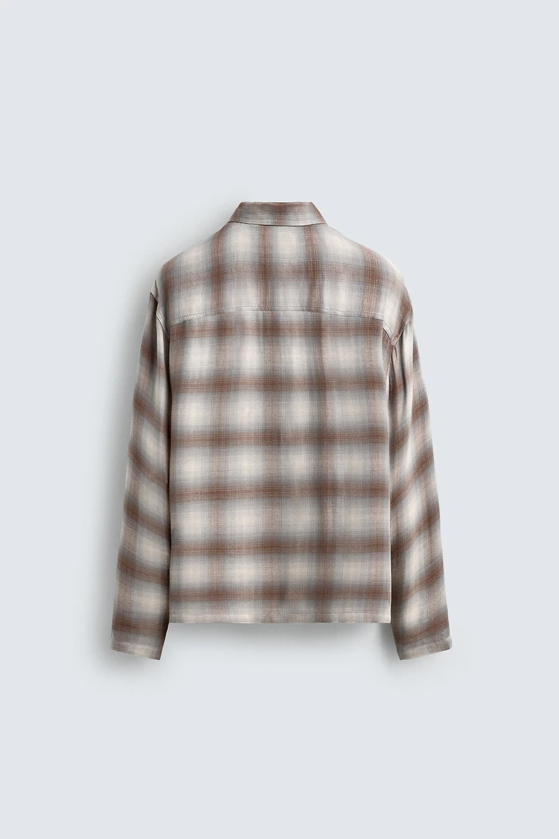 PLAID POCKET SHIRT