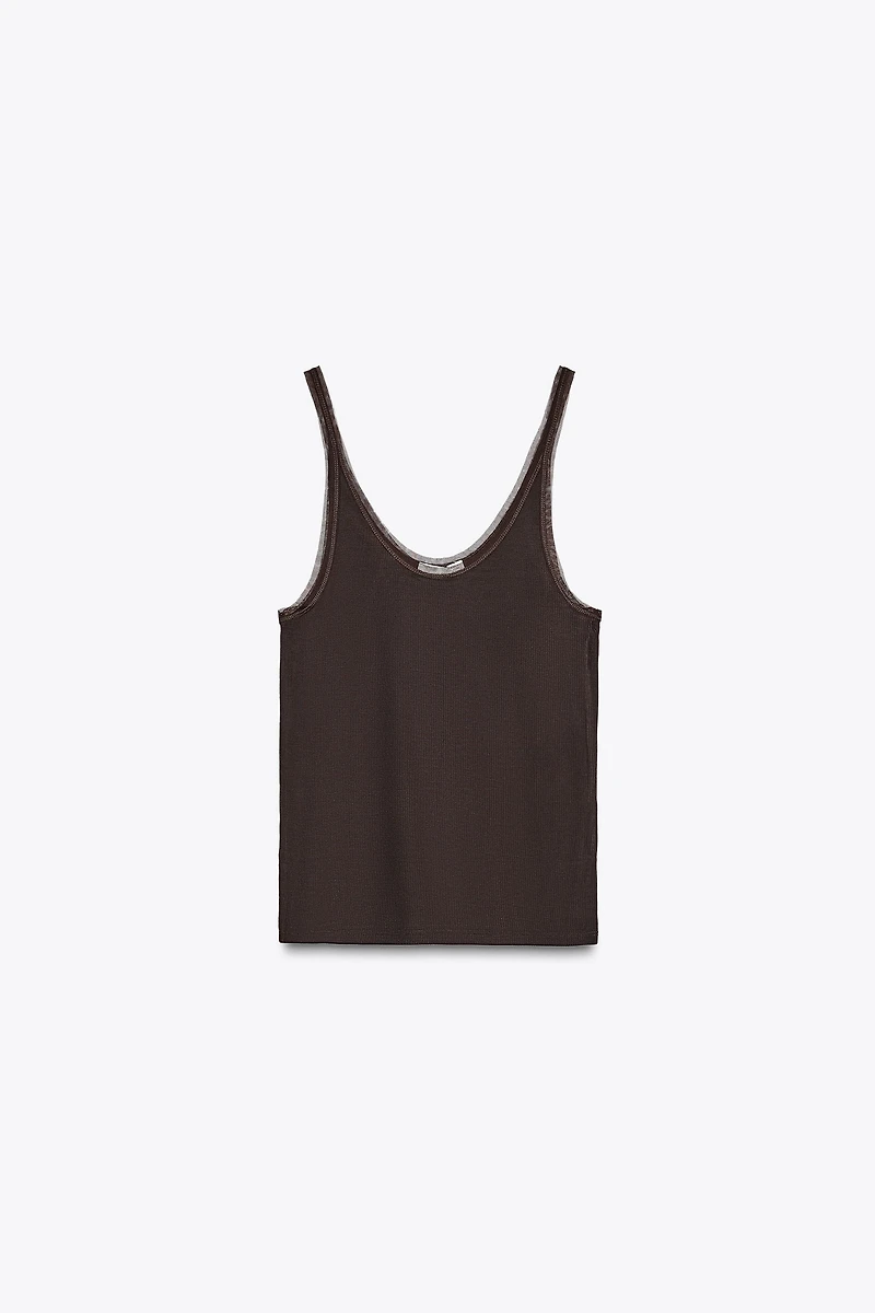T-SHIRT COMBINÉ TULLE