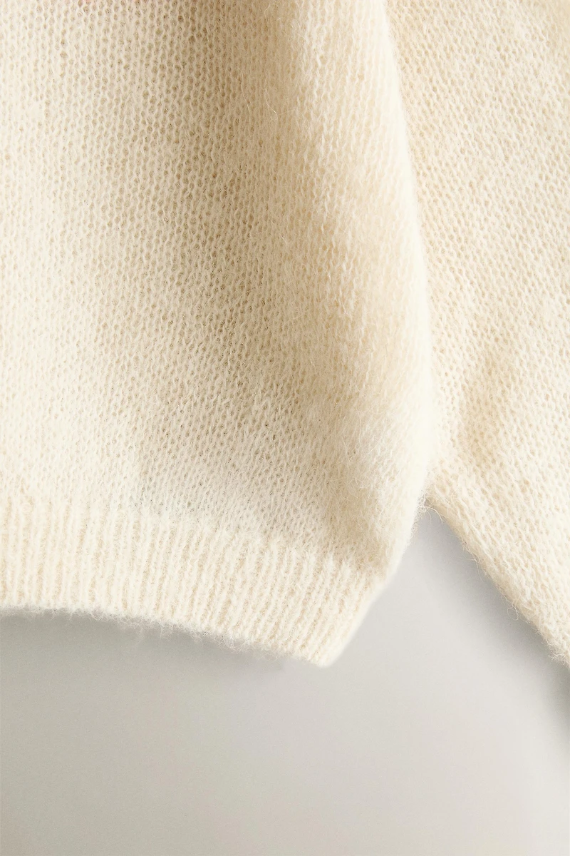 KIDS' ALPACA LIMONCELLA X THE ANIMALS OBSERVATORY SWEATER