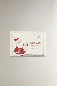 SET OF CHILDREN'S SANTA CLAUS CHRISTMAS LETTERS