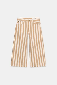 JEAN JUPE-CULOTTE RAYURES TAILLE MOYENNE ZW COLLECTION