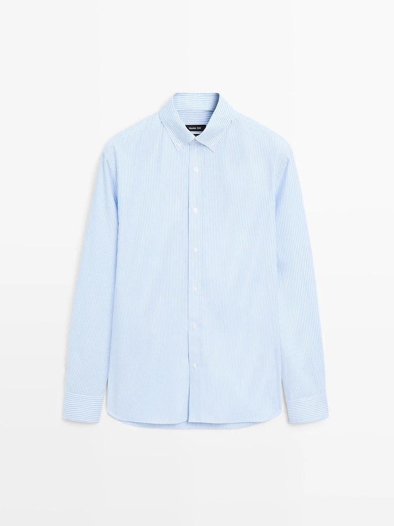 100% cotton Oxford shirt