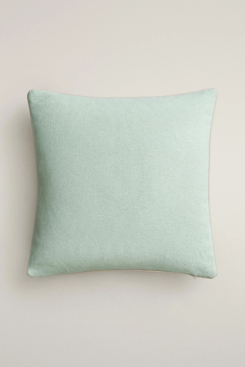 PIPING THROW PILLOW COVER