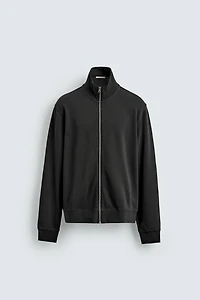 REGULAR FIT ZIP SWEATSHIRT