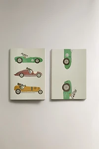 RACING DOGS NOTEBOOK (SET OF 2)