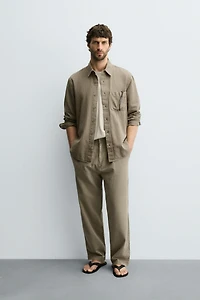 FLOWY COTTON - LINEN PANTS