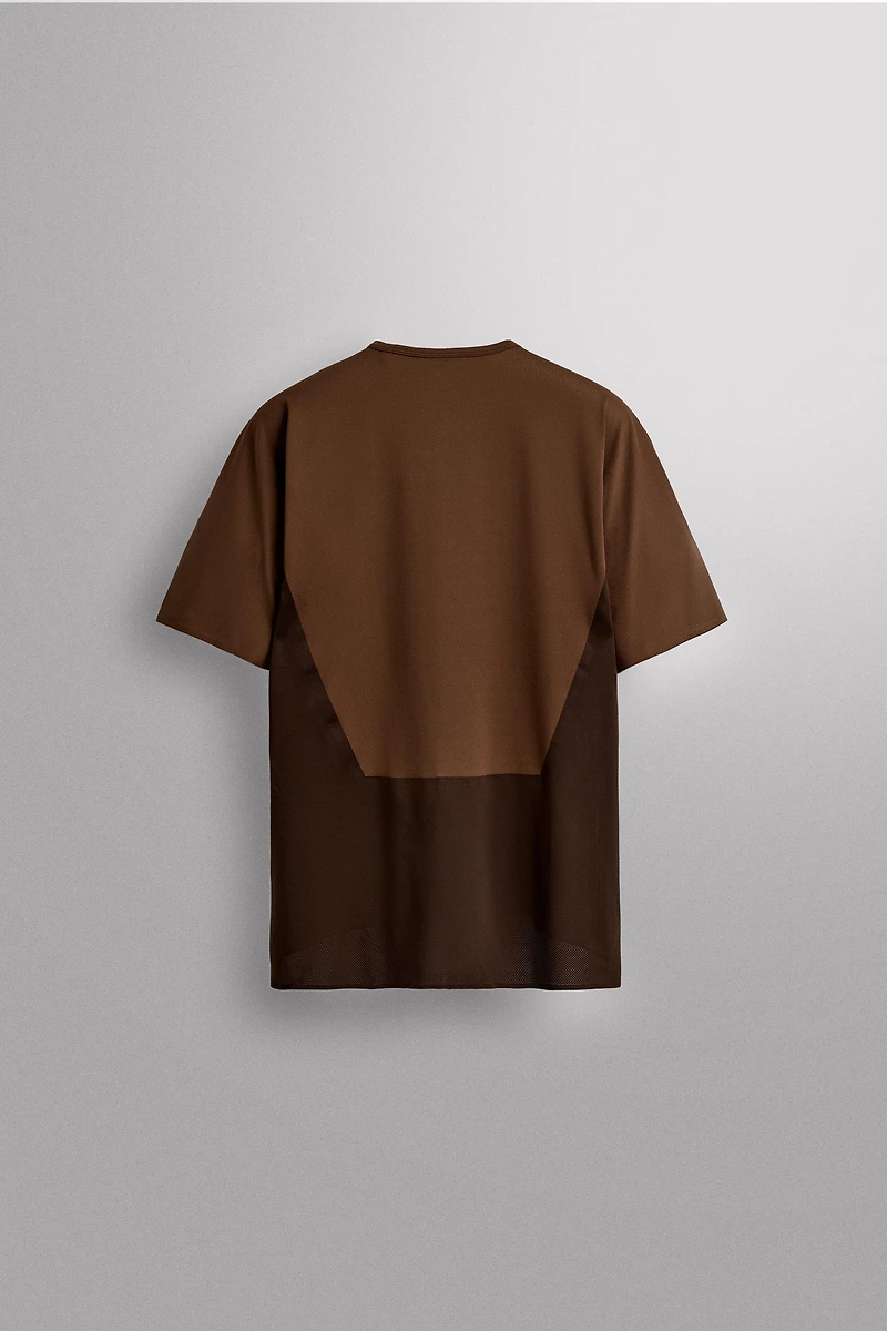 COLOR BLOCK TECHNICAL T-SHIRT