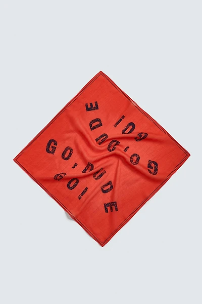 TEXT PRINT BANDANA