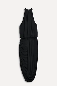 ASYMMETRIC HALTER DRESS 50TH ANNIVERSARY