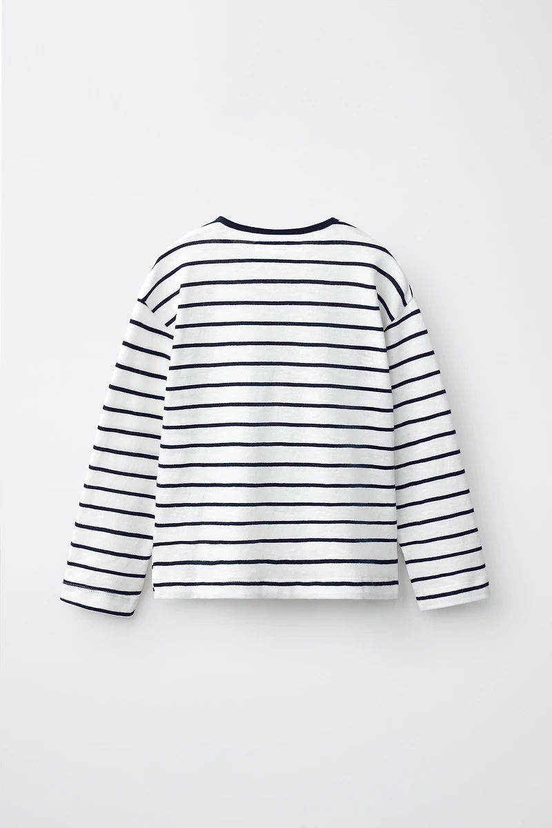 T-SHIRT SOFT À RAYURES