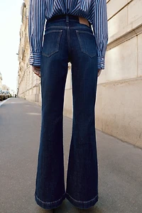Z1975 HI-RISE BOOTCUT JEANS WITH SEAM