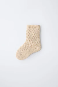 KNIT SOCKS WITH WOOL