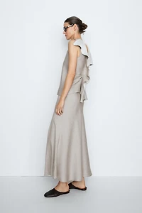 STUDIO Ruffle-detail flowing top