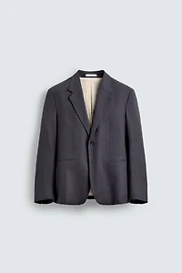 100% LINEN SUIT BLAZER