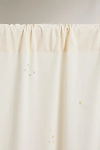 CHILDREN'S COTTON SPACE CURTAIN