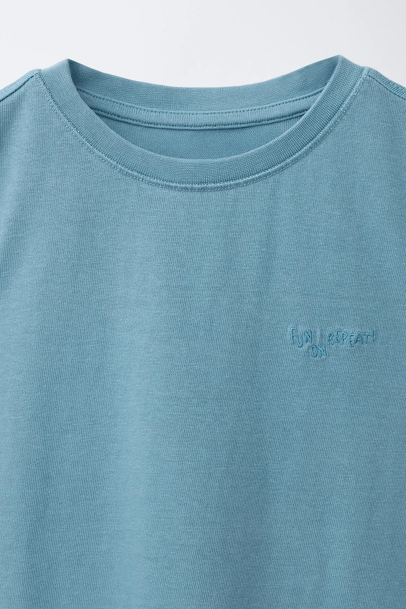 T-SHIRT SANS MANCHES UNI