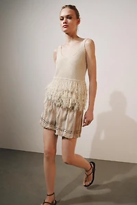 ZW COLLECTION RUSTIC STRIPED BERMUDA SHORTS